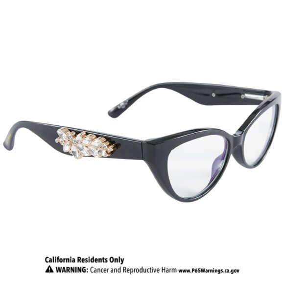 🔥3/$30  NIP ZiGi & MARAiS Anita Black Diamonds Blue Light Blockers $58.00 - Picture 2 of 5